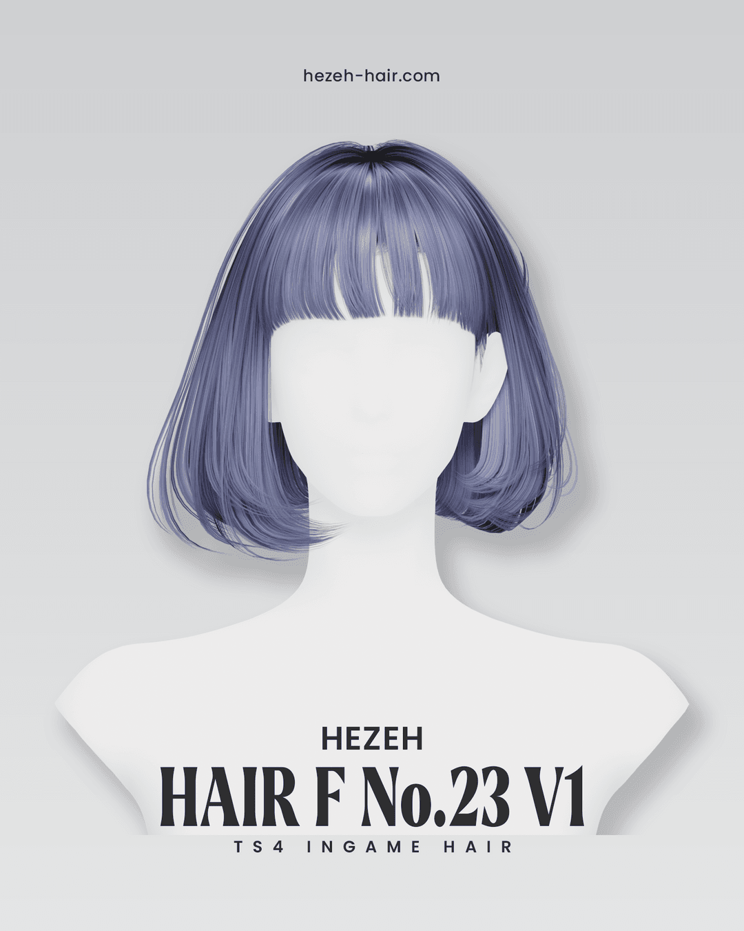 Галерея мода Прическа FHair_No23 V1 #1